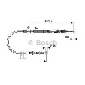 Acquista Cavo freno a mano da BOSCH 1 987 477 917 a buon mercato per soli 36,86 €
