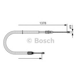 Handbremsseil für RENAULT von BOSCH