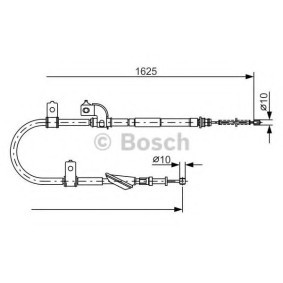 Handbremsseil für SUBARU von BOSCH