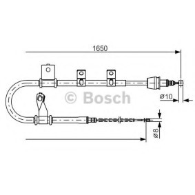 Handbremsseil 1 987 482 210 von BOSCH günstig für 60,92 € online kaufen