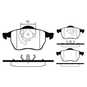 Bremsbeläge des Herstellers RAICAM - Originalware Artikelnummer: RA.0429.6