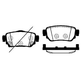 Bremsbeläge für NISSAN von RAICAM