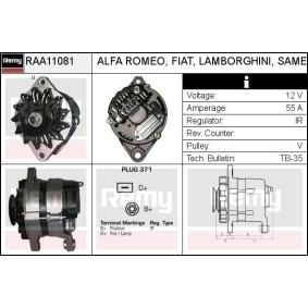 Lichtmaschine RAA11081 von DELCO REMY günstig für 123,00 € online kaufen