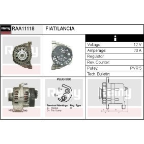 Lichtmaschine RAA11118 von DELCO REMY günstig für 126,14 € online kaufen