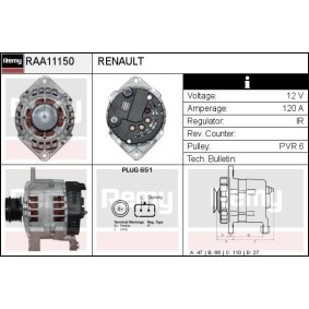 Lichtmaschine von DELCO REMY