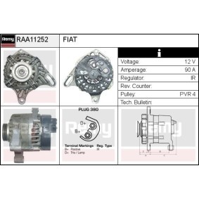 Lichtmaschine RAA11252 von DELCO REMY günstig für 136,34 € online kaufen