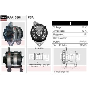 Lichtmaschine RAA13804 von DELCO REMY günstig für 117,58 € online kaufen