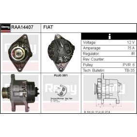Lichtmaschine RAA14407 von DELCO REMY günstig für 132,70 € online kaufen