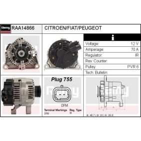 Lichtmaschine RAA14866 von DELCO REMY günstig für 141,36 € online kaufen