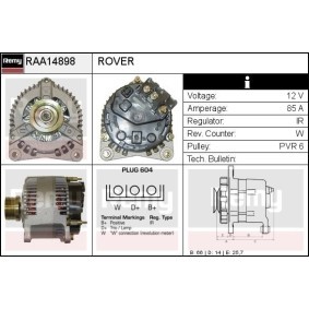 Lichtmaschine RAA14898 von DELCO REMY günstig für 157,75 € online kaufen