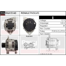 Lichtmaschine RAA15140 von DELCO REMY günstig für 191,84 € online kaufen