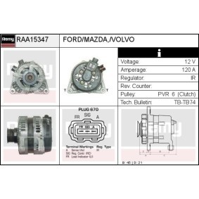 Lichtmaschine RAA15347 von DELCO REMY günstig für 225,12 € online kaufen