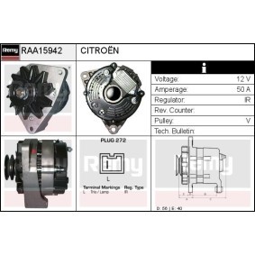 Lichtmaschine RAA15942 von DELCO REMY günstig für 117,58 € online kaufen