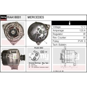 Köp Generator av DELCO REMY RAA18001 till det låga priset 1942,05 kr