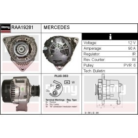 Köp Generator av DELCO REMY RAA19281 till det låga priset 1777,38 kr