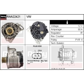 Lichtmaschine RAA22421 von DELCO REMY günstig für 151,54 € online kaufen