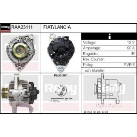 Lichtmaschine RAA23111 von DELCO REMY günstig für 144,39 € online kaufen