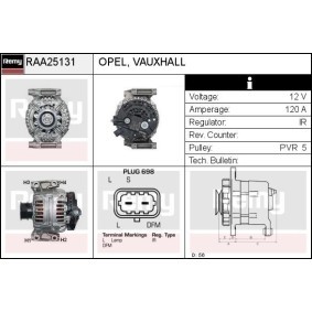 Lichtmaschine für SAAB von DELCO REMY