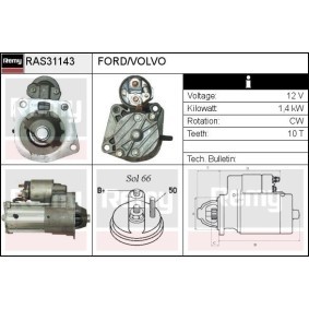 Köp Startmotor av DELCO REMY RAS31143 till det låga priset 1376,94 kr