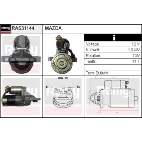 Anlasser RAS31144 von DELCO REMY günstig für 97,30 € online kaufen
