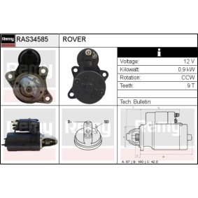 Anlasser RAS34585 von DELCO REMY günstig für 103,93 € online kaufen