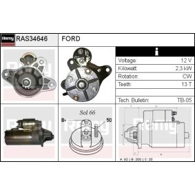 Anlasser RAS34646 von DELCO REMY günstig für 113,45 € online kaufen