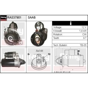 Anlasser RAS37901 von DELCO REMY günstig für 97,30 € online kaufen