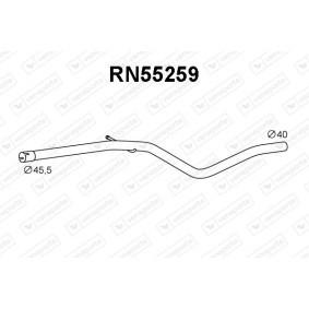 Abgasrohr von VENEPORTE RN55259