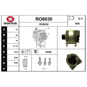Køb Generator af SNRA RO8030 til den lave pris 2217,01 DKK