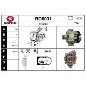Køb Generator af SNRA RO8031 til den lave pris 1400,06 DKK