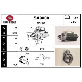 Acquista Motorino avviamento da SNRA SA9000 a buon mercato per soli 183,89 €