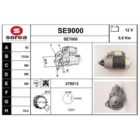 Compre Motor de arranque da SNRA SE9000 a um preço baixo por 113,66 €
