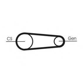 Comprar Juego de correas trapeciales poli V de CONTITECH 6PK831 ELAST T2 a bajo precio de 32,47 €