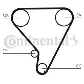 Zahnriemen CT1033 von CONTITECH günstig für 26,23 € online kaufen