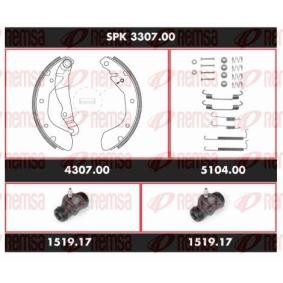 Bremsensatz, Trommelbremse SPK 3307.00 von REMSA günstig für 70,50 € online kaufen