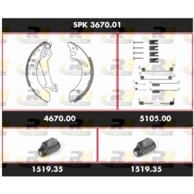 Bremsensatz, Trommelbremse SPK 3670.01 von ROADHOUSE günstig für 66,39 € online kaufen
