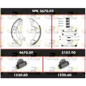 Bremsensatz, Trommelbremse SPK 3670.02 von ROADHOUSE günstig für 114,34 € online kaufen