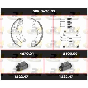 Bremsensatz, Trommelbremse SPK 3670.03 von ROADHOUSE günstig für 70,84 € online kaufen