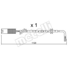 Warnkontakt, Bremsbelagverschleiß SU.124 von METELLI günstig für 15,33 € online kaufen