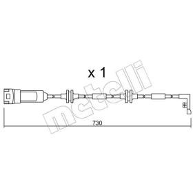 Warnkontakt, Bremsbelagverschleiß SU.143 von METELLI günstig für 11,68 € online kaufen