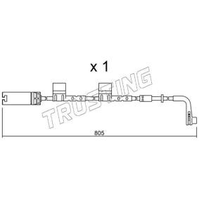 Warnkontakt, Bremsbelagverschleiß SU.222 von TRUSTING günstig für 58,31 € online kaufen