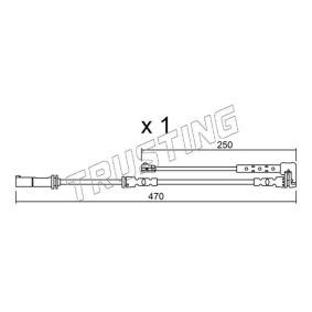 Warnkontakt, Bremsbelagverschleiß SU.338 von TRUSTING günstig für 51,36 € online kaufen