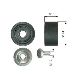 Achetez des Galet enrouleur de courroie d'accessoire GATES T36285 à prix pour 30,25 €