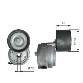 Riemenspanner, Keilrippenriemen des Herstellers GATES - Originalware Artikelnummer: T38714