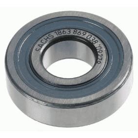 Achetez des Palier de guidage, embrayage SACHS 1863 869 038 à prix pour 28,02 €