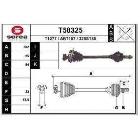 Antriebswelle T58325 von EAI günstig für 106,10 € online kaufen