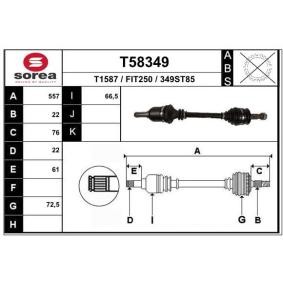 Antriebswelle T58349 von EAI günstig für 107,04 € online kaufen