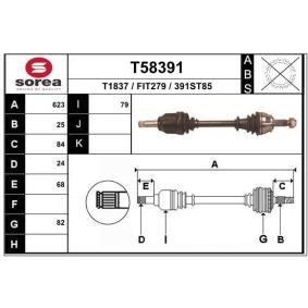 Antriebswelle T58391 von EAI günstig für 116,23 € online kaufen