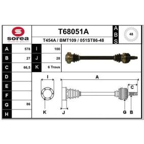 Antriebswelle T68051A von EAI günstig für 110,72 € online kaufen