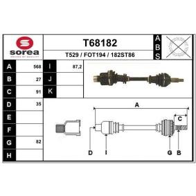 Antriebswelle T68182 von EAI günstig für 93,07 € online kaufen
